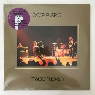 Deep Purple - Made In Japan (ltd Purple Coloured Vinyl) 2lp Record [new]