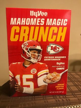 Patrick Mahomes Magic Crunch Cereal Limited Edition