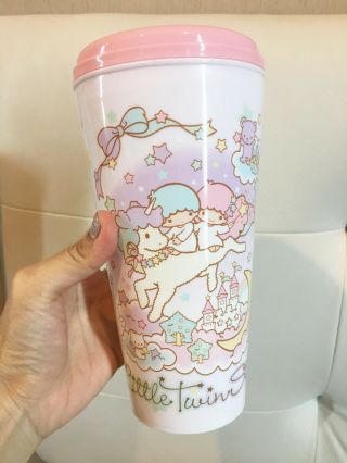 Sanrio Little Twin Star Straw Big Cup 7.  5 "