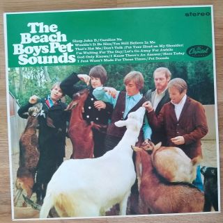 The Beach Boys – Pet Sounds,  Vinyl Lp Capitol Records Ems 1179 Vg,  /vg,