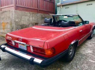 1976 Mercedes - Benz 450sl,  Red,  Convertible,  125k Miles,  Automatic