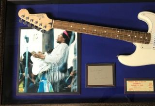 Fender MIM Stratocaster Guitar Jimi Hendrix Woodstock 8