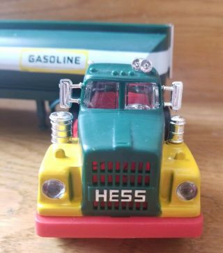 Great 1972 Hess Toy Tanker Truck w/ & Inserts Lights Work 5