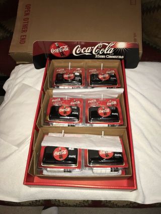 8 Full Cs Of 12 Coca Cola 35mm Reusable Camera Total 96 Cameras