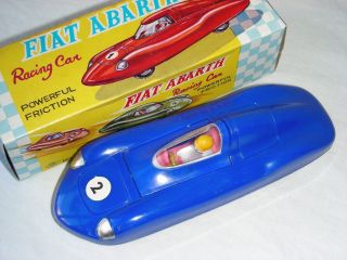 Fiat Abarth Modelcar Plastic Vintage Mib Speedrecordcar