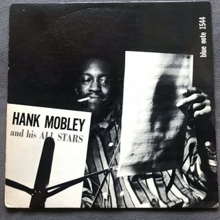 Hank Mobley And His All Stars Blue Note Records Mono Ear Rvg