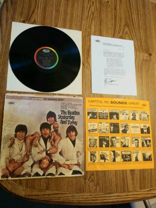 The Beatles 3rd State Stereo Butcher Cover 2 In Good Just Peeled Cond
