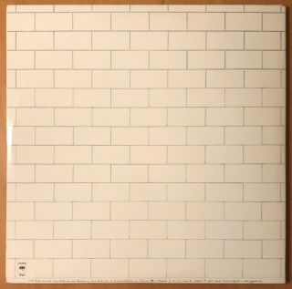 THE WALL Pink Floyd COLUMBIA 2 LP ' S 1979 NO UPC COVER EX 1E/1E/1F/1F 3