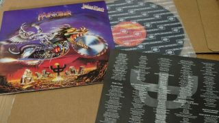 Judas Priest Painkiller 1990 Korea Vinyl Lp 12 " W/insert Ex Cpl - 1100