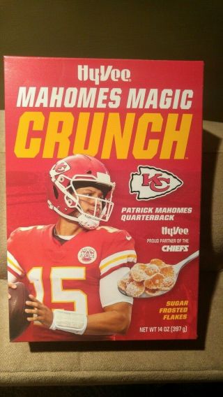 Patrick Mahomes Magic Crunch Cereal - Collectable