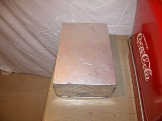 Vintage Drink Coca Cola Cooler Ice Chest Red Metal 1950s Acton MFG Co 9