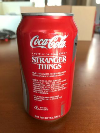 TWO Cans Coke - STRANGER THINGS Season 3 Promo - Coca Cola 3