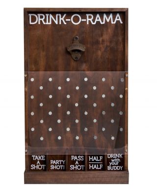 Studio Mercantile 159776 Wooden Drink - O - Rama