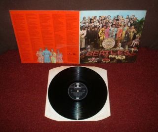 The Beatles Sgt Pepper Lp 1969 Parlophone 2nd Press 1/1 1st Press Matrixes