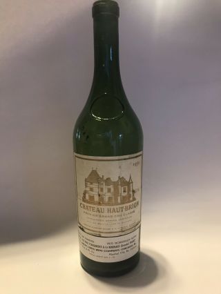 Chateau Haut Brion 1959 Wine Bottle Empty