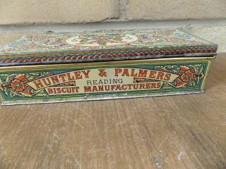 Huntley & Palmer Ben George Biscuit Tin c1868 1st Printed Tin 5
