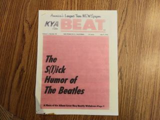 The Beatles 3rd State mono Butcher Cover 3 in vg,  matted cond USA 1966 8