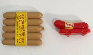 Vintage Oscar Mayer Wiener Advertising Whistles Wienermobile Meyer Hot Dog 1988 2