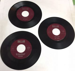 The Gifts,  3 - Rare Northern Soul 45 Records,  Ballad 6001,  6002,  6003,