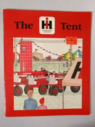 Vintage Childrens Book The Ih Tent By Darrell Darst 1993 International Harvester
