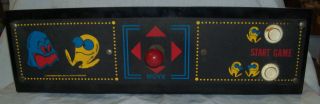 All 1980 Midway Pacman Full Size Control Panel With Joystick Mancave