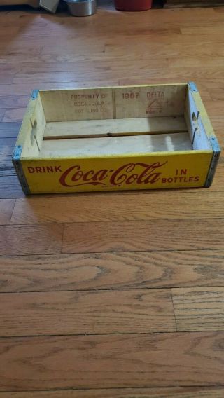 1967 Coca Cola Crate