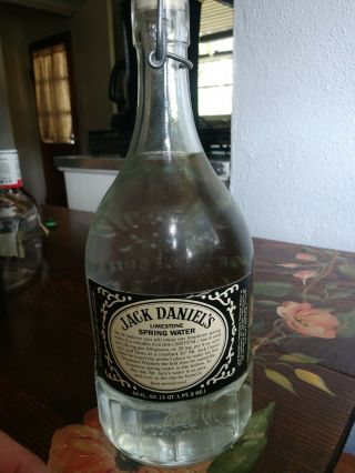 Vintage Jack Daniels Limestone Spring Water Bottle