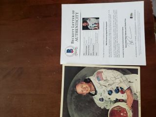 Neil Armstrong signed photo 6