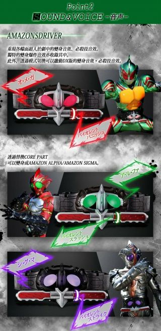 Kamen Masked Rider Complete Selection Modification Amazons Driver P Bandai CSM 10