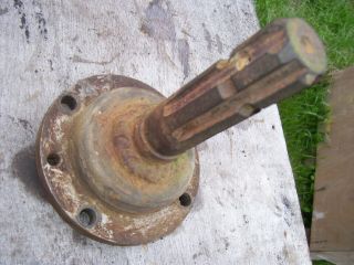 Vintage Massey Ferguson 1100 D Tractor - Pto Shaft & Plate - As - Is