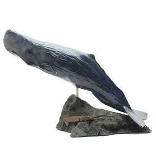 Kaiyoukoubou Realistic Sperm Whale Figure Sperm Whale Figure (fish Carving) F/s