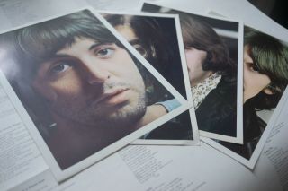 No.  0000009 / No.  0009099 Beatles White Album 1968 1st UK Mono Press Low Number 6