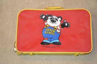 1985 Peter Panda Suitcase Child World Children 