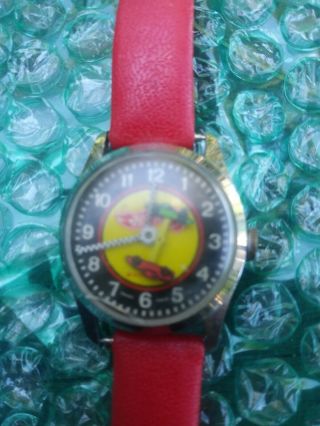 Rare 1970 Hot Wheels Bradley Time Wrist Watch With Band As Found