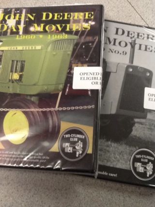 John Deere Day Movies Dvd 4 & 9 Combo Pack