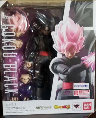 S.  H.  Figuarts Dragonball Z (SDCC Broly) Black Goku and Whis Authentic 4