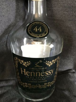 Hennessy Commemorative Limited Edition Bottle For Presidential Inauguration 44 7
