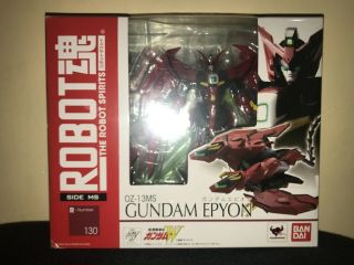 Bandai Tamashii Nations Robot Spirits Epyon,  Wing Gundam,  & Wing Gundam Zero