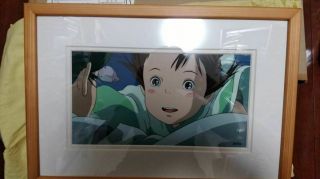 Ghibli Spirited Away Cel Art W/ Frame[97]