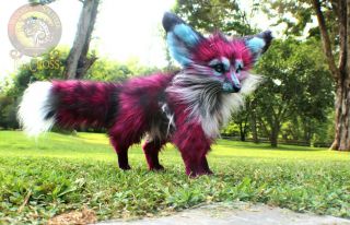 Lee Cross Poseable One Of A Kind Large Life Sized Fantasy Fox