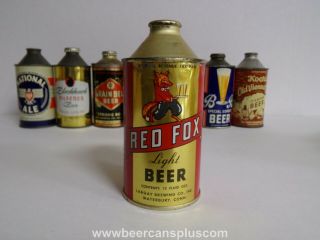 Red Fox Light Beer Irtp Hp Cone Top -