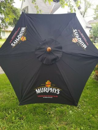 (l@@k) Murphys Irish Beer Outdoor Patio Umbrella Bar Pub Mib