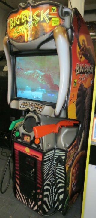 Big Buck World 2 Player Shooting Arcade Coin - Operated Game Available