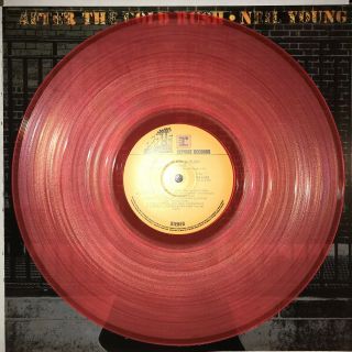 Neil Young,  After The Gold Rush,  Translucent Red Vinyl Lp,  2018 Eu Import