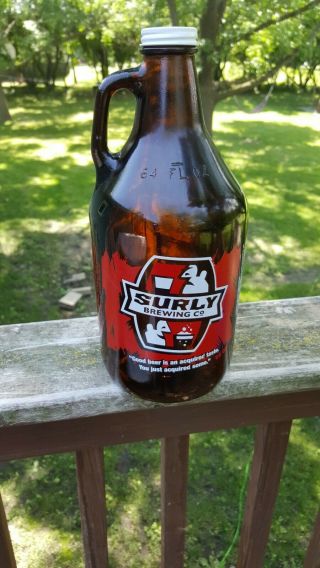 Rare Surly Growler - Is.  This Is A One Of A Kind Item.