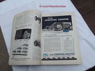 1948 1949 The Tractor Field Book Power Farm Equipment Spec ' s Farm Ad ' s Repair 4