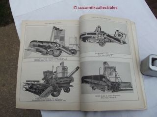 1948 1949 The Tractor Field Book Power Farm Equipment Spec ' s Farm Ad ' s Repair 5