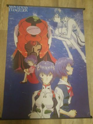 Anime Neon Genesis Evangelion Eva Home Decor Poster Wall Scroll 43inx31in
