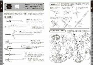 ya08429 How to Draw Manga Fighting Pose Fantasy Weapon Anime Dessin Sketch Book 3
