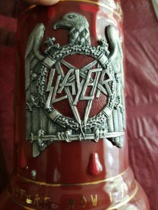 2013 Slayer Beer Stein With Case - Rare - 250 Made